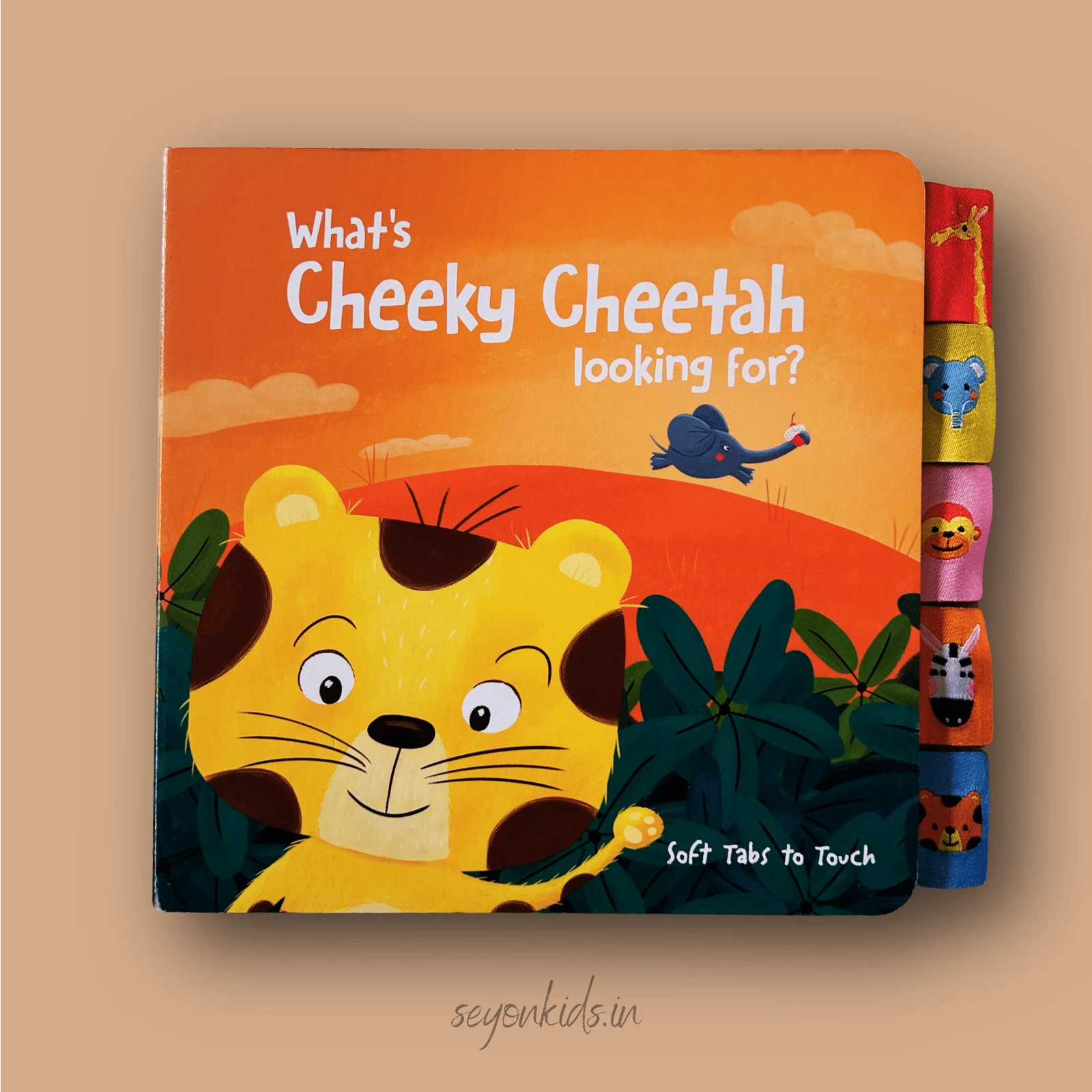 Soft Flaps Whats's Cheeky Cheeta looking for?