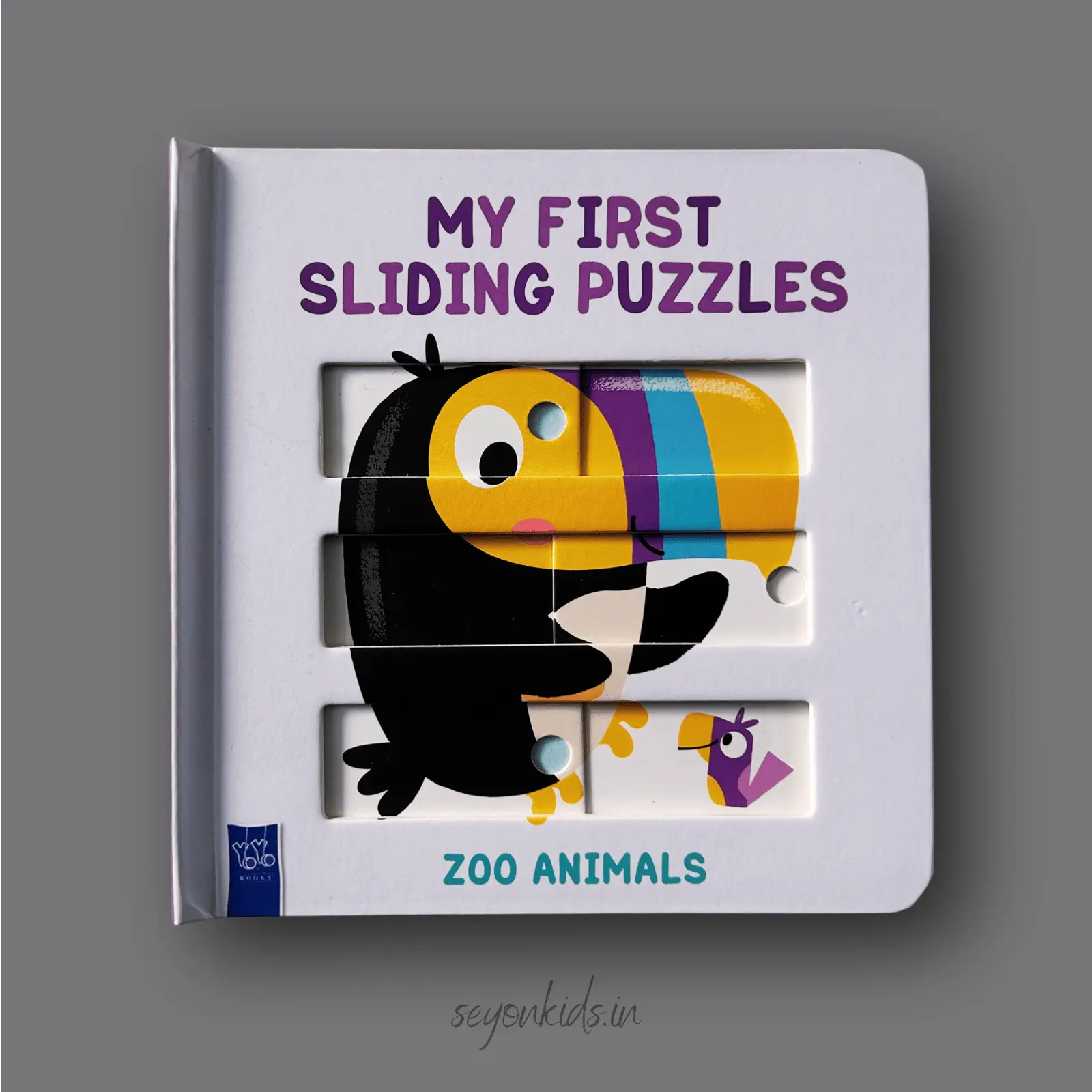 My First Sliding Puzzles - Zoo Animals