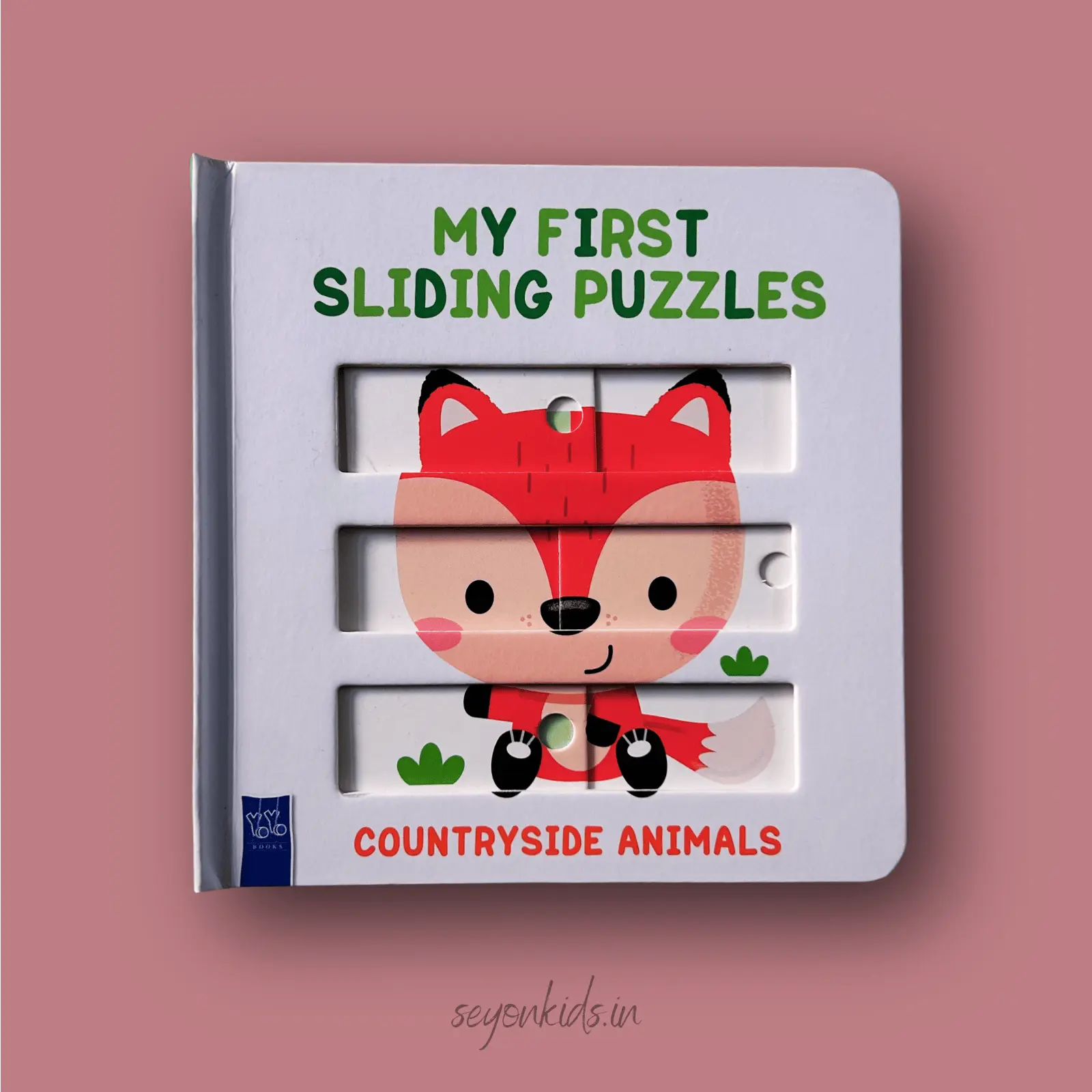 My first sliding puzzles - Countryside animals
