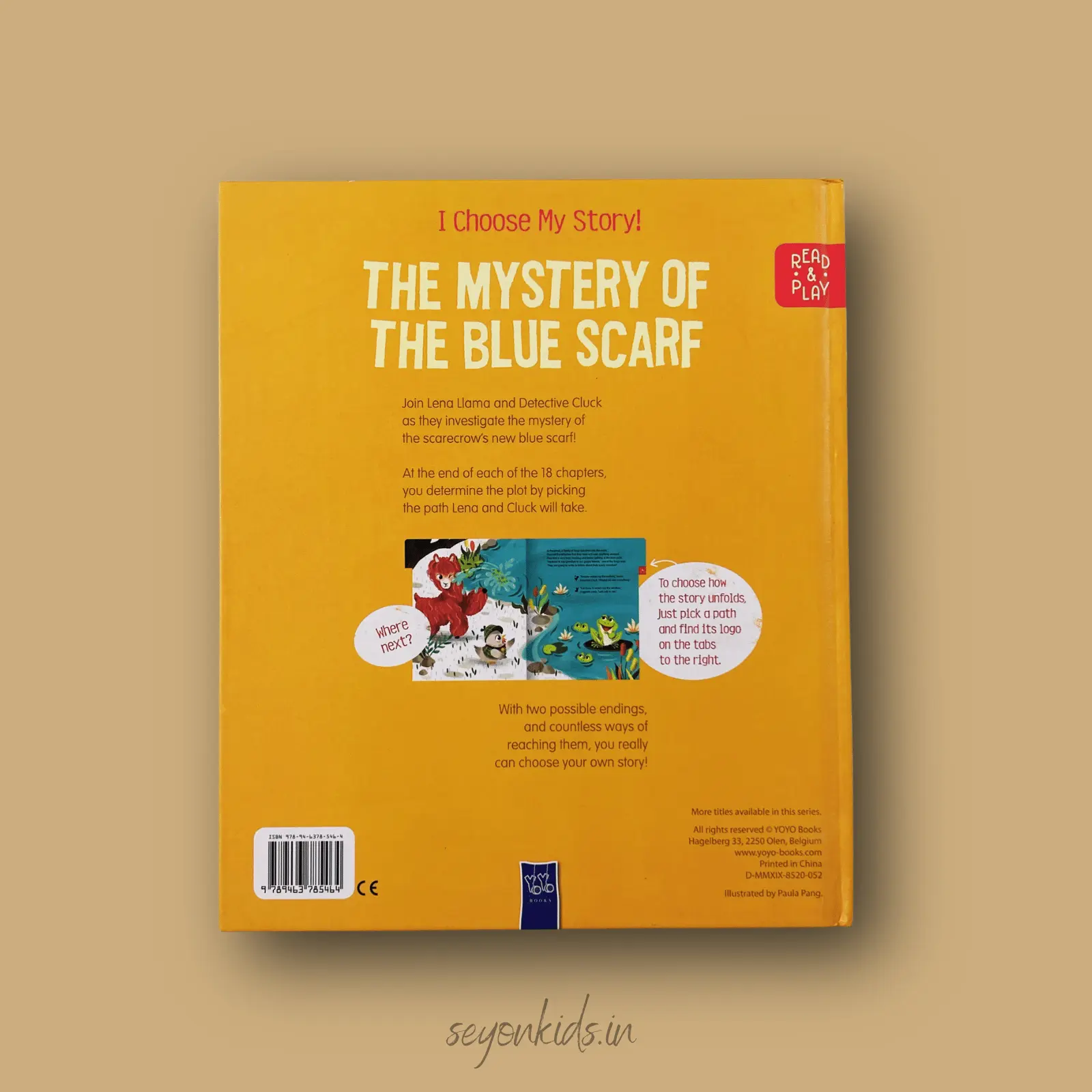 I Choose My Story : The Mystery Of The Blue Scarf