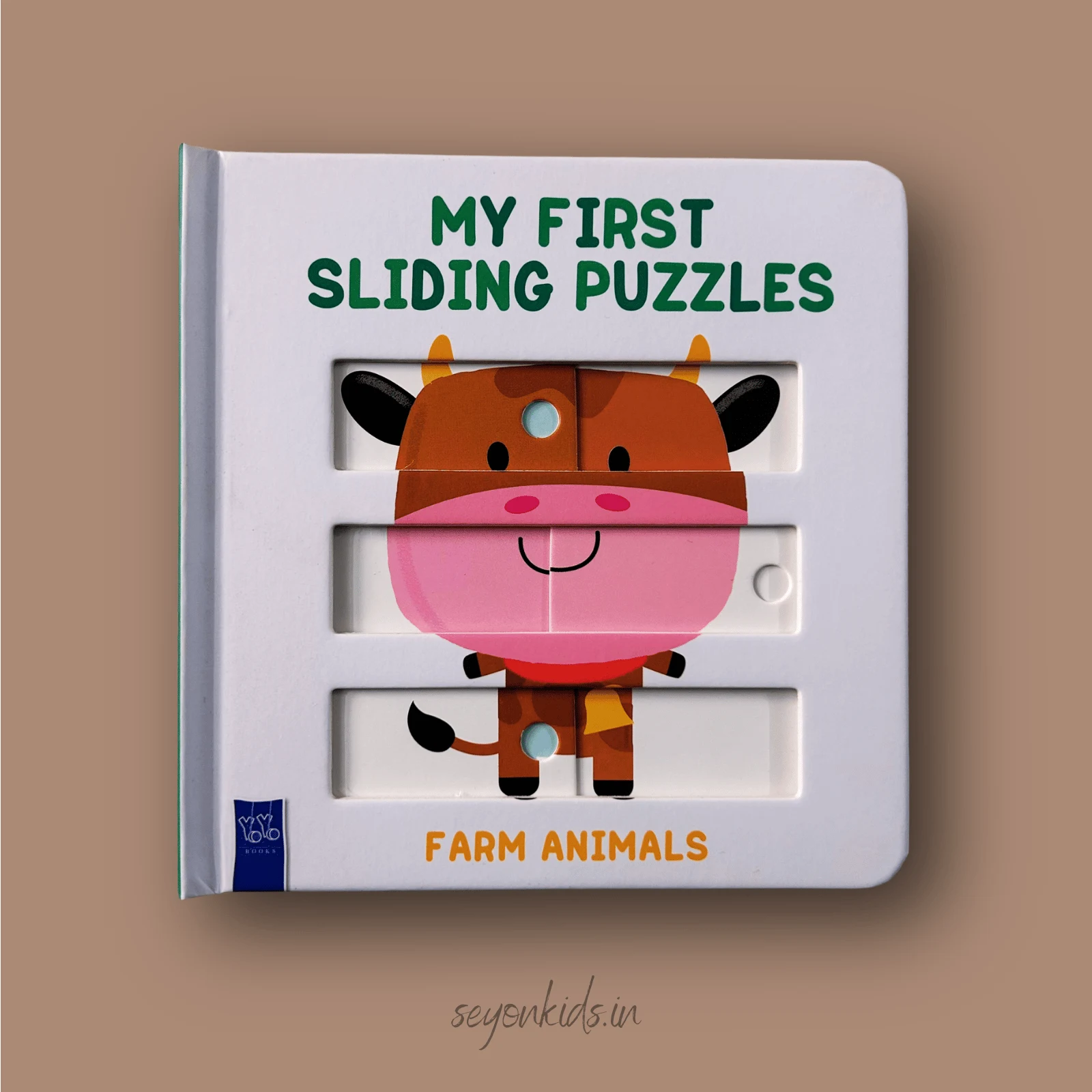 My First Sliding Puzzles: Farm Animals