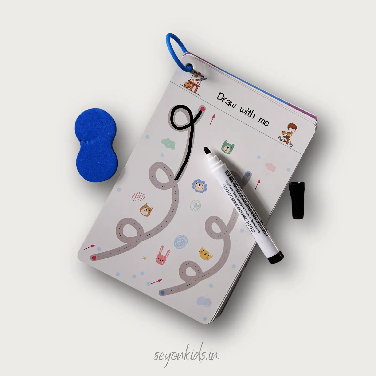 Tracing Booklet (Lines, curves & Letters)