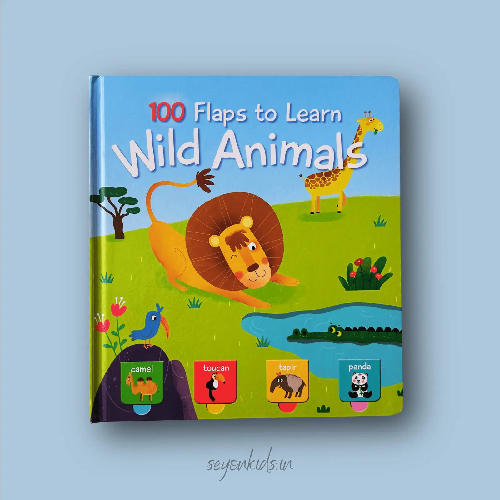 100 Flaps to Learn: Wild Animals