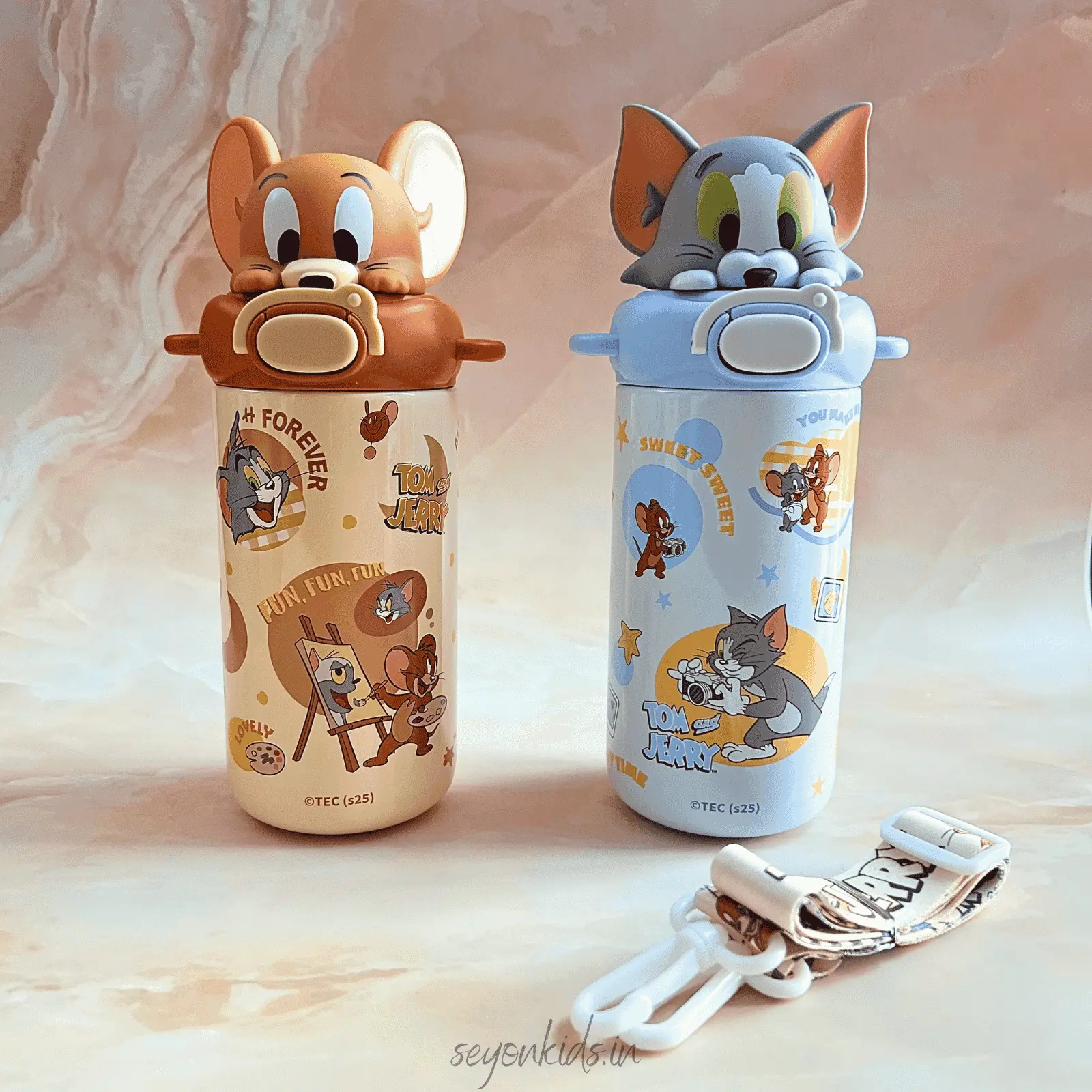 Tom and Jerry sipper