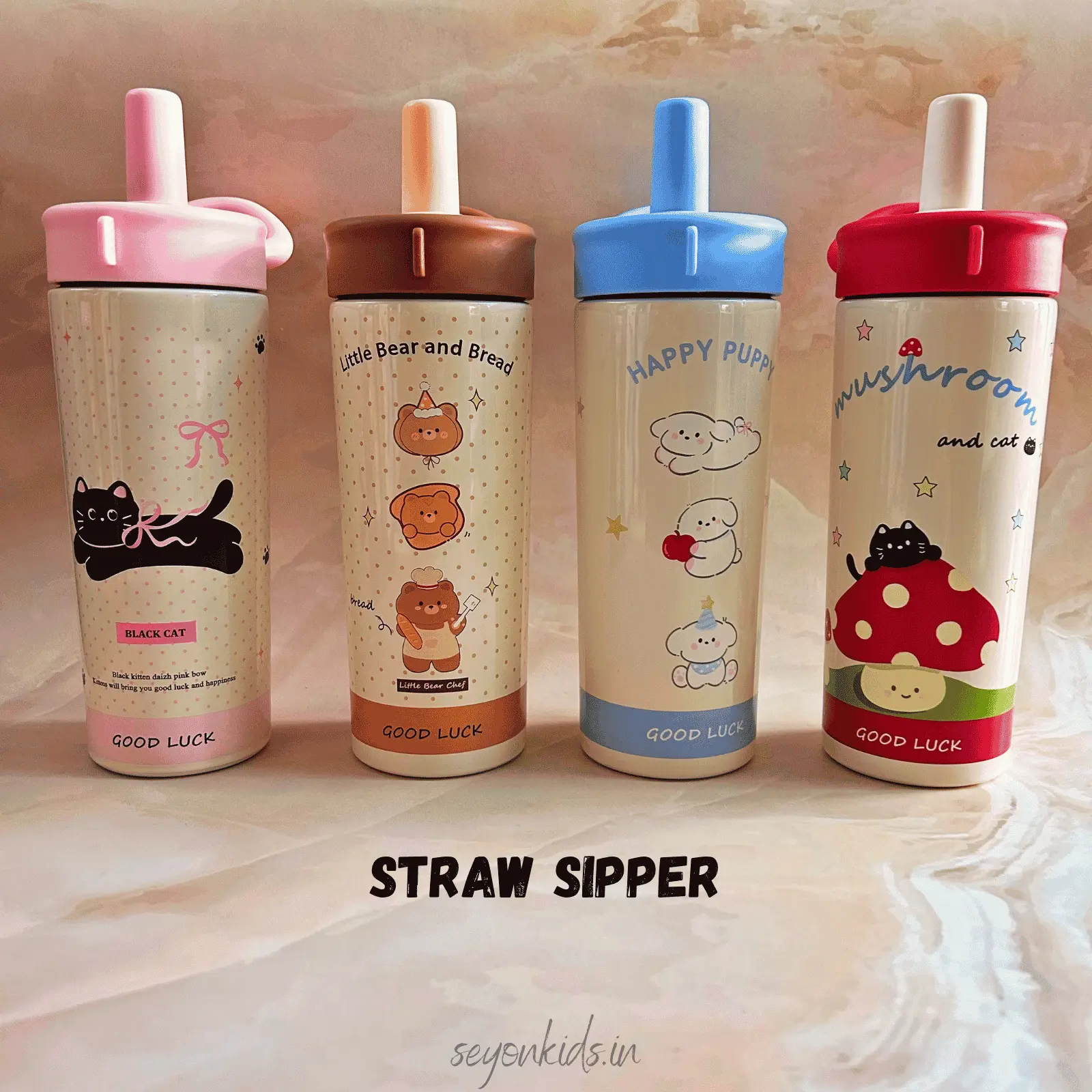 Straw sipper -600ml