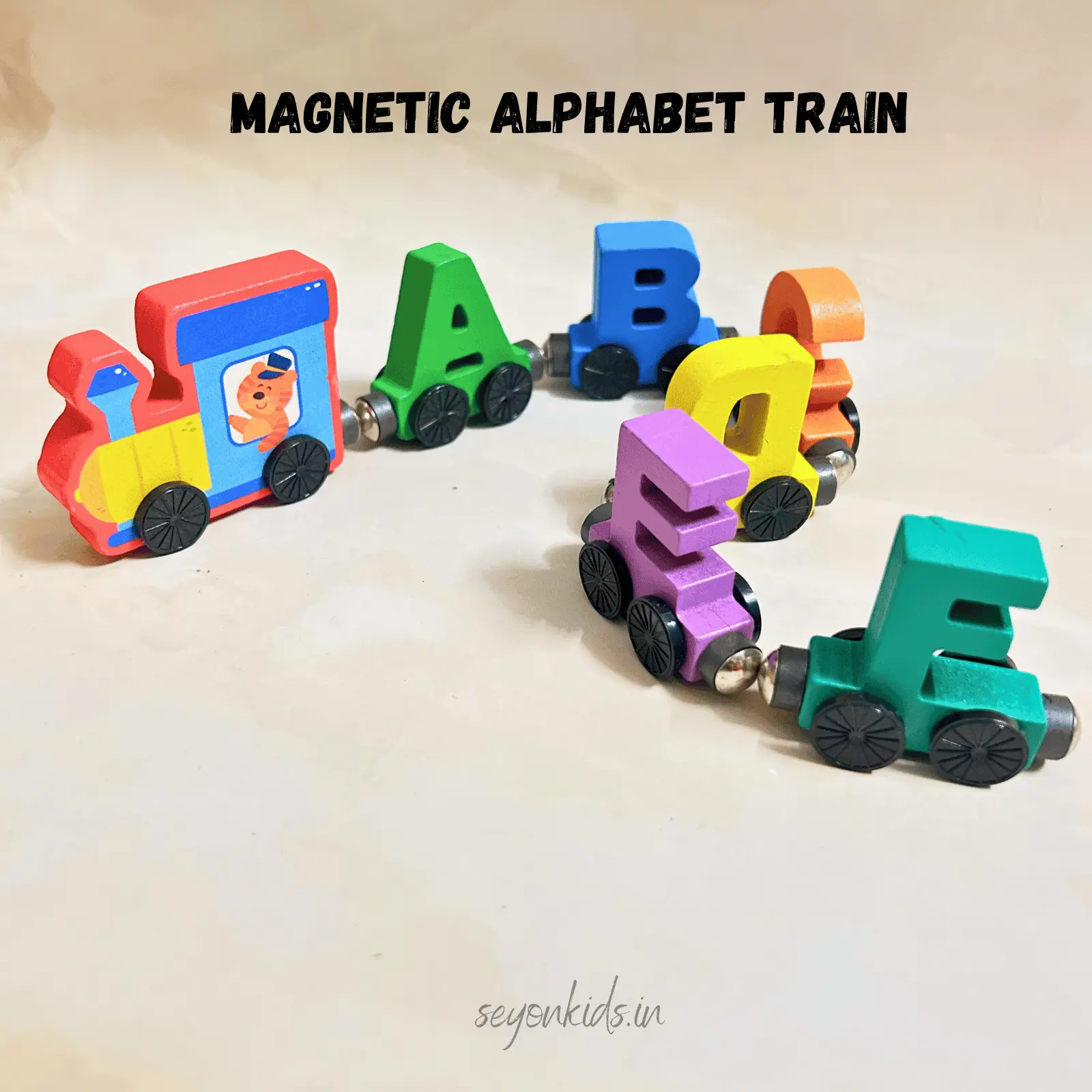 Alphabet Magnetic Train