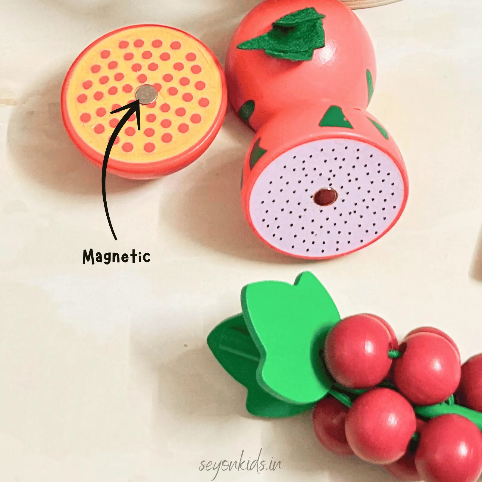 Wooden Fruit Basket