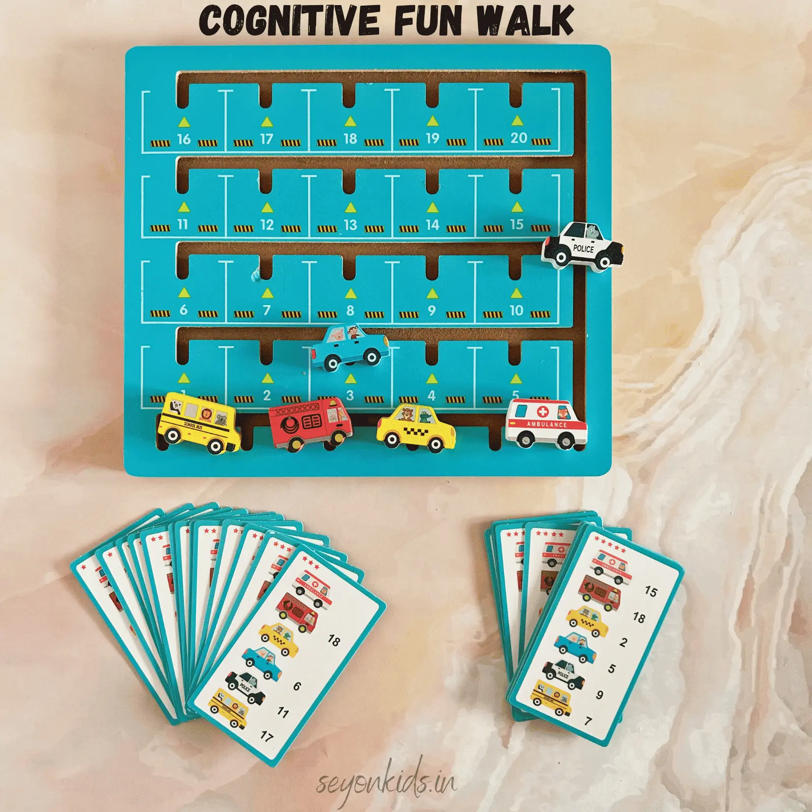 Cognitive Fun Walking Game