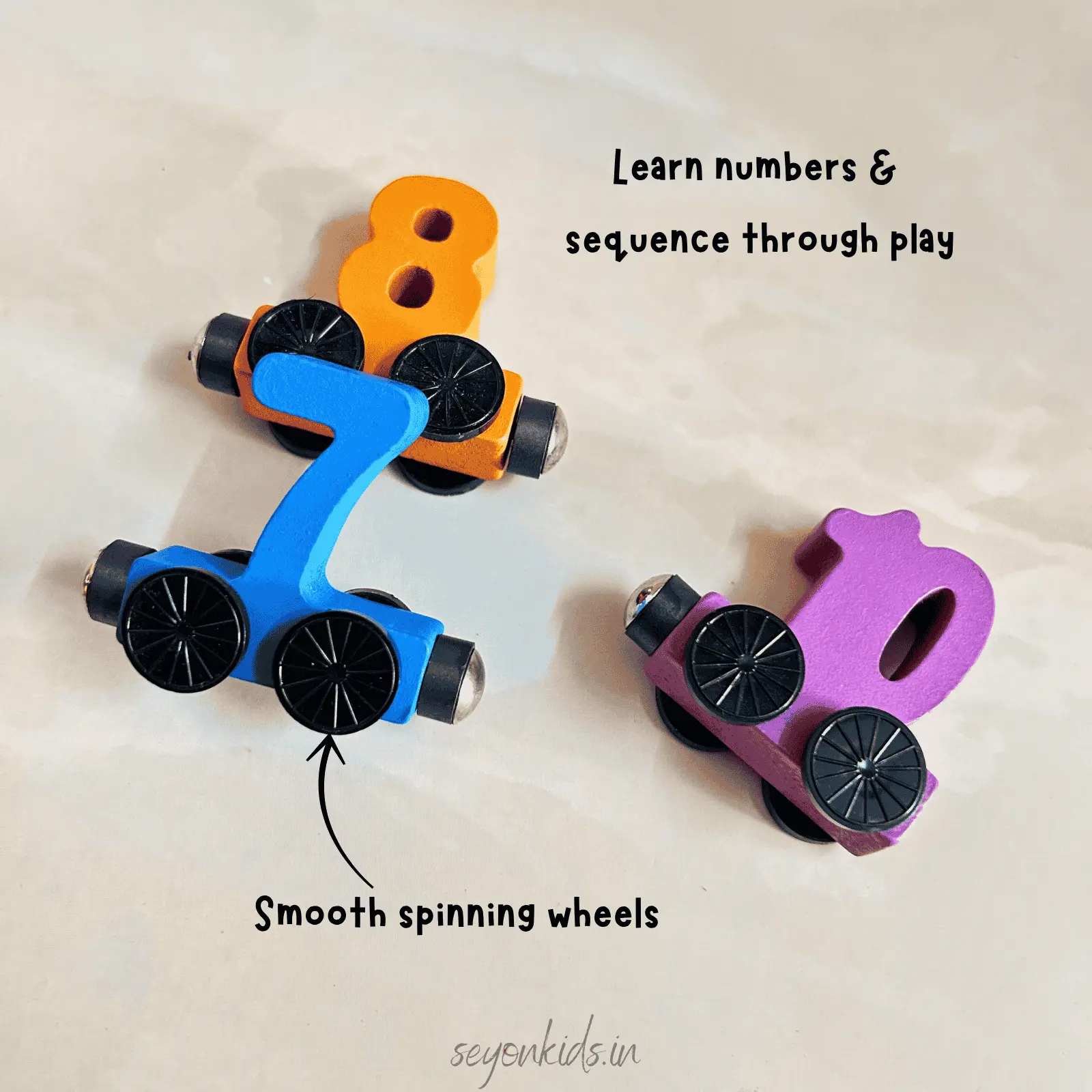 Magnetic Number Train