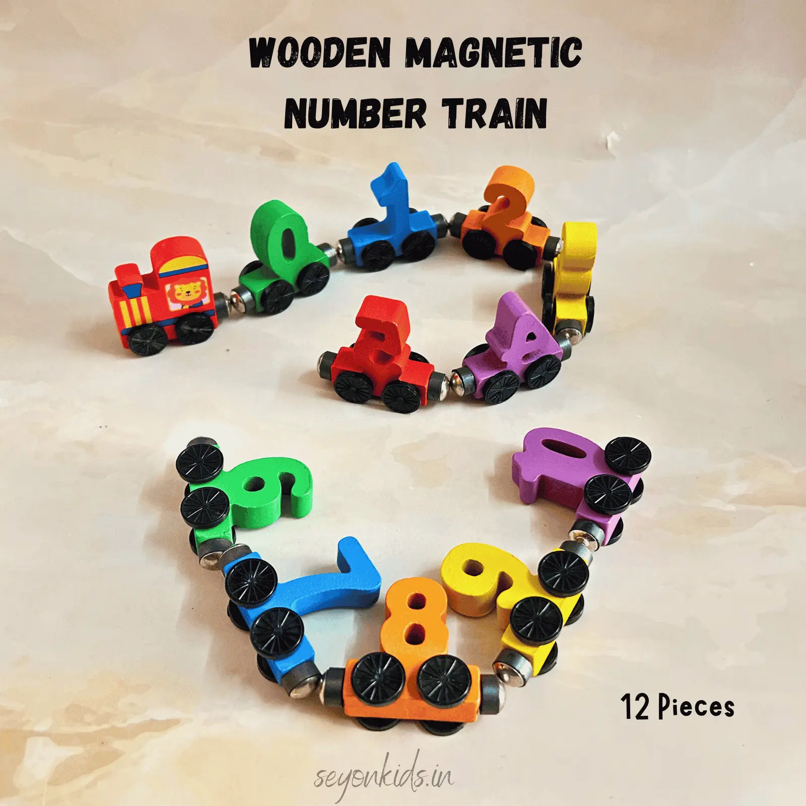 Magnetic Number Train