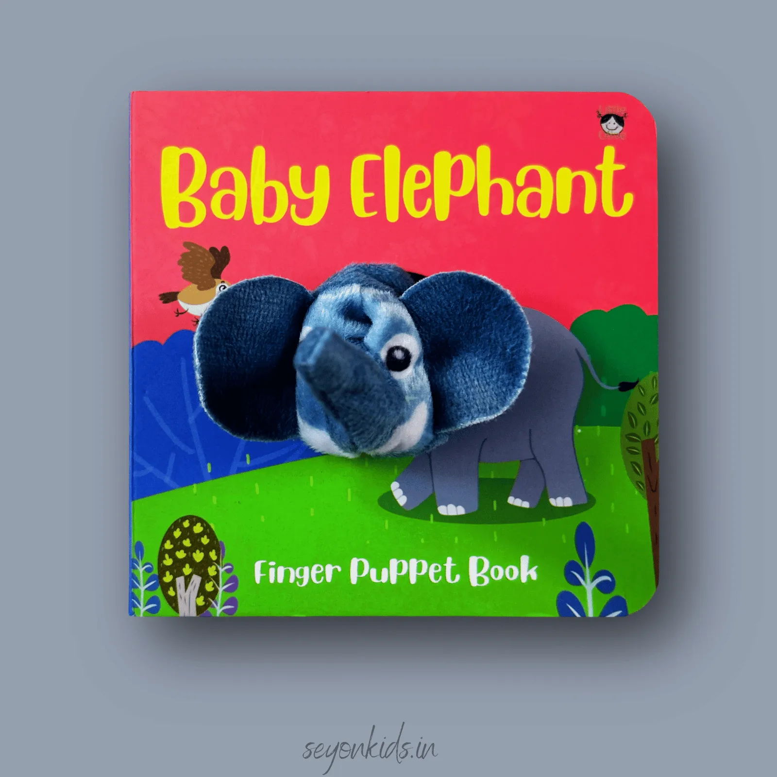 Finger Puppet Book- Baby Elephant