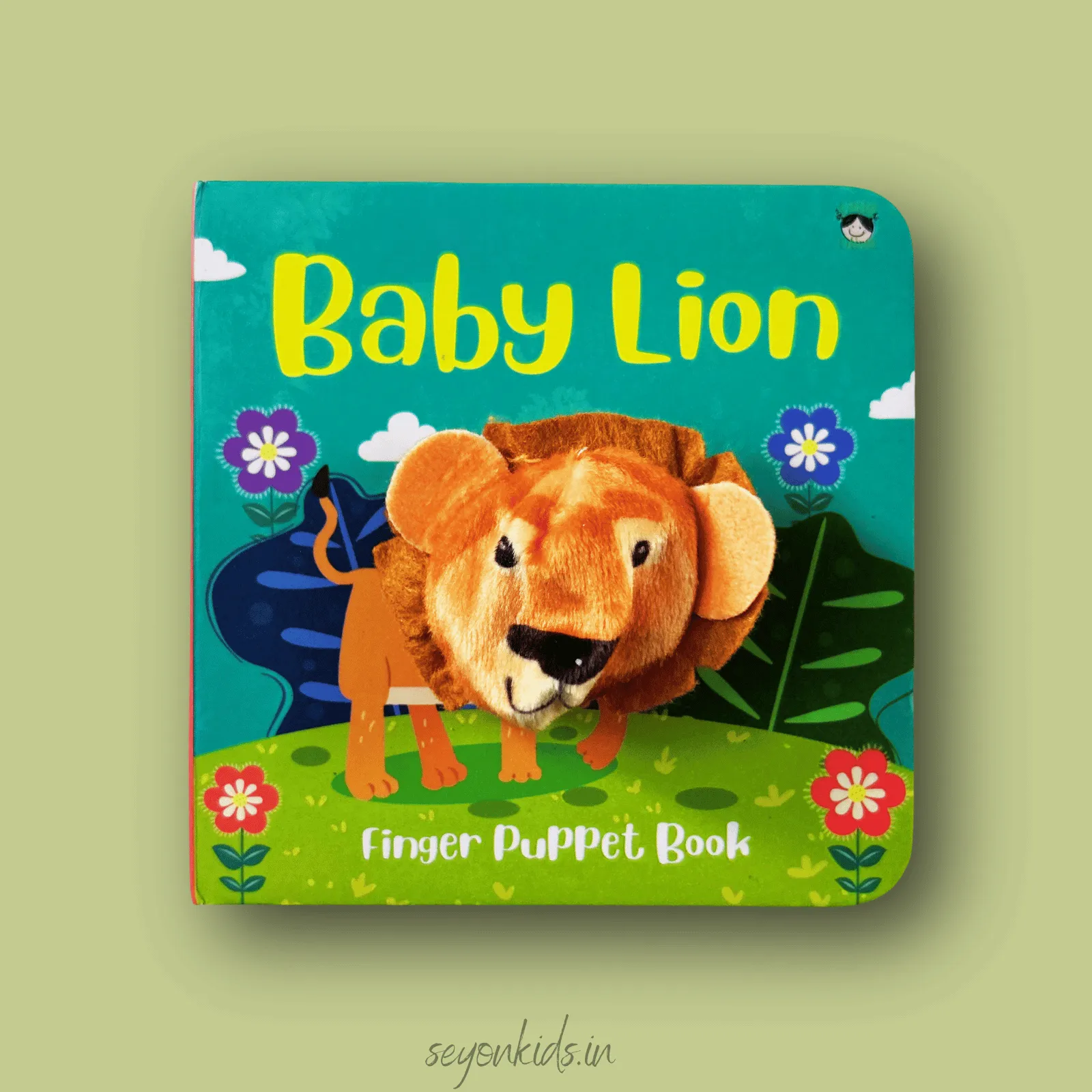 Finger Puppet Book- Baby Lion