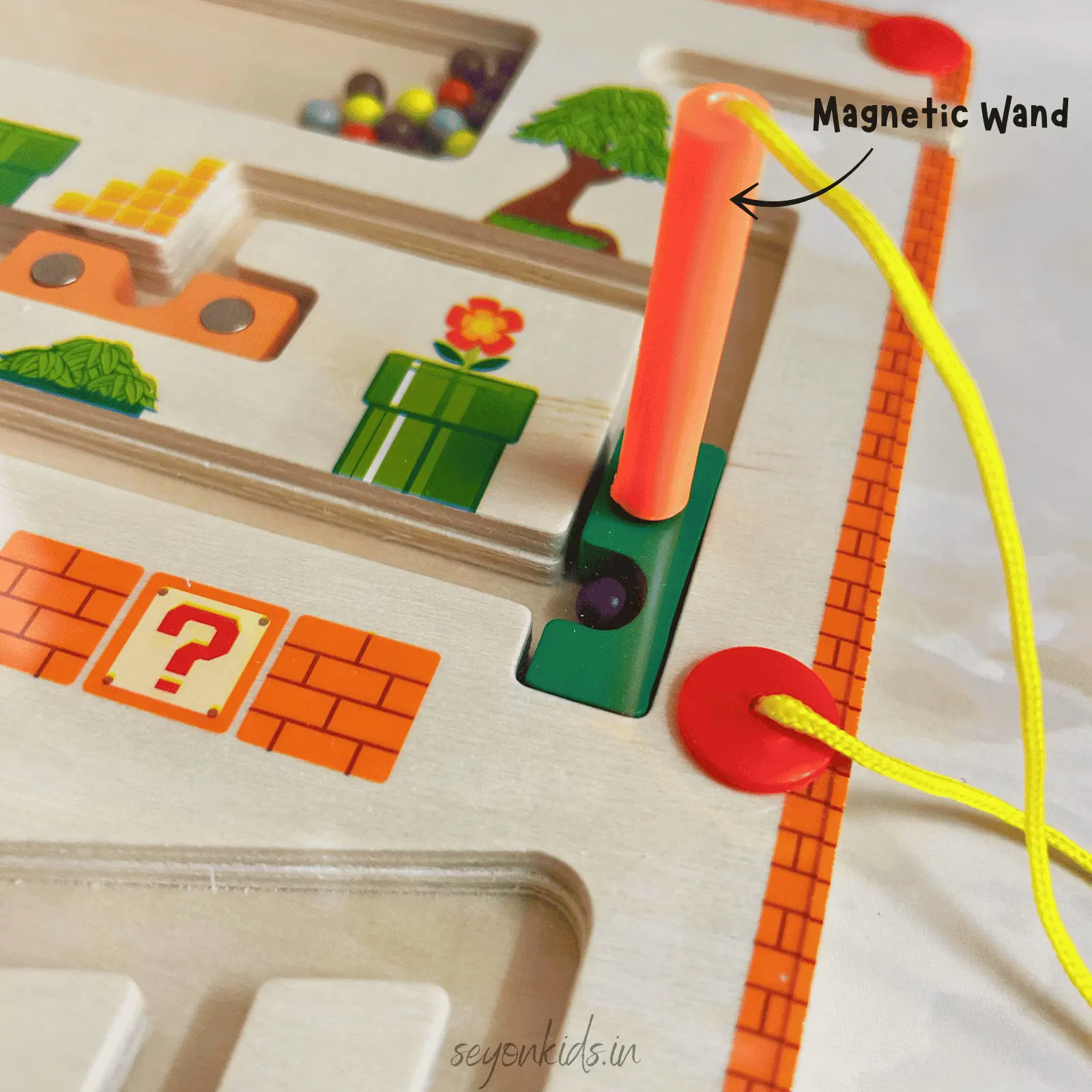 Mushroom Magnetic Maze