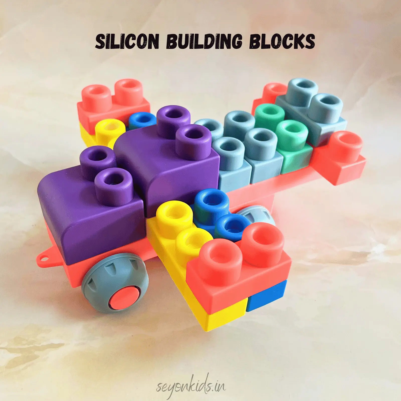 Silicon Building Blocks - 50 Pcs