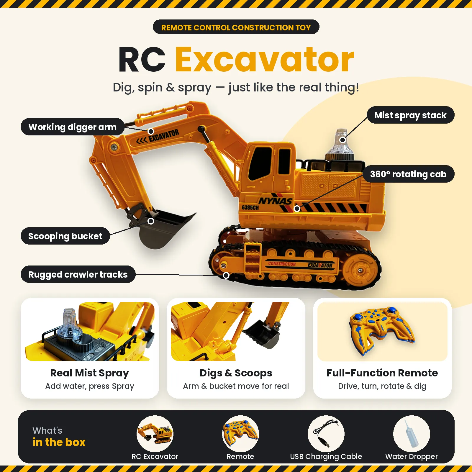 Spray Excavator