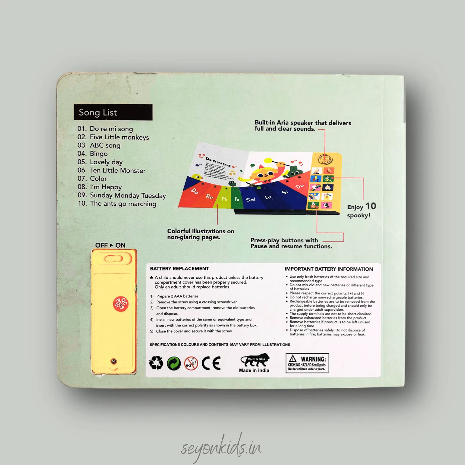 ABC Song Sound Book