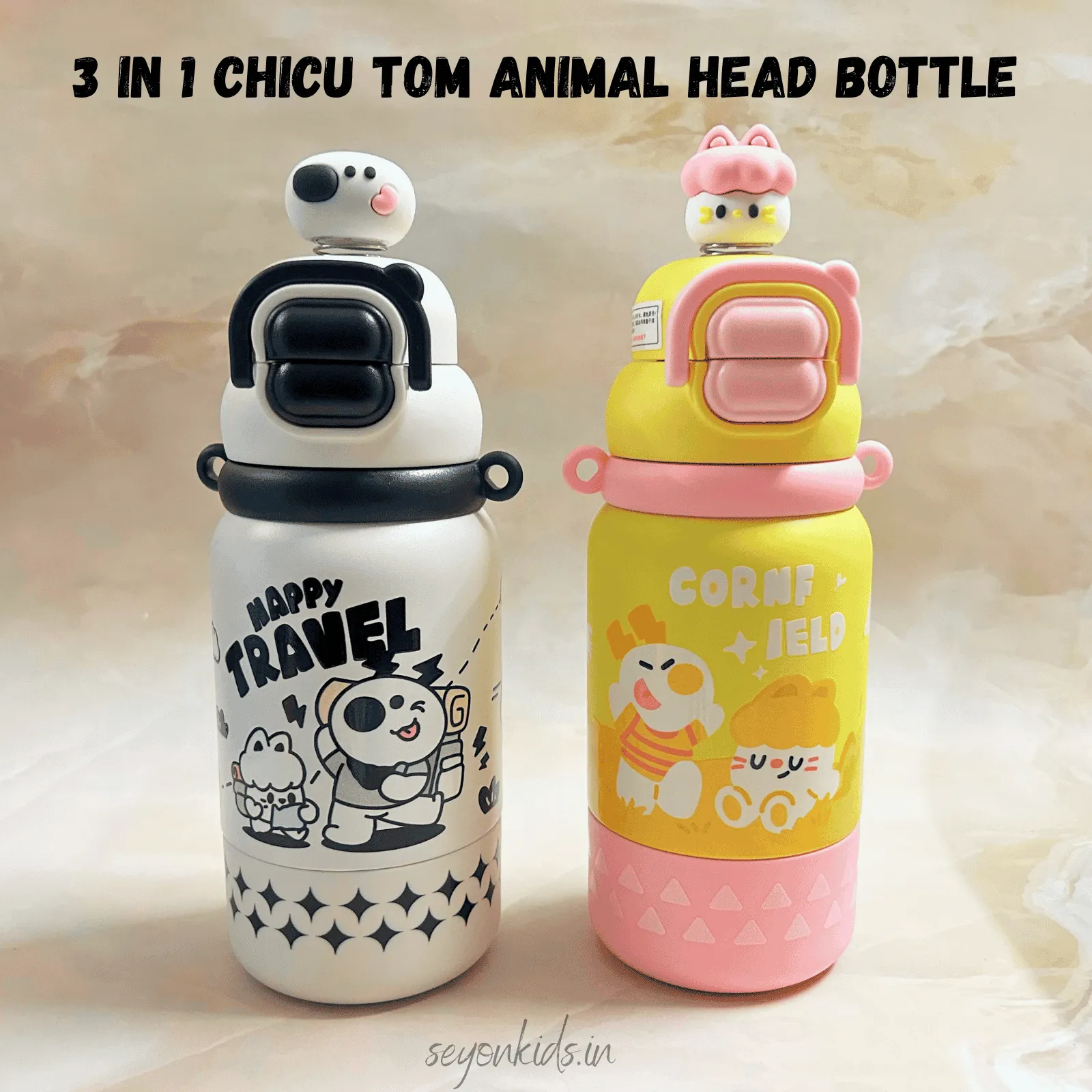 3 in 1 Chichu Tom Animal Head