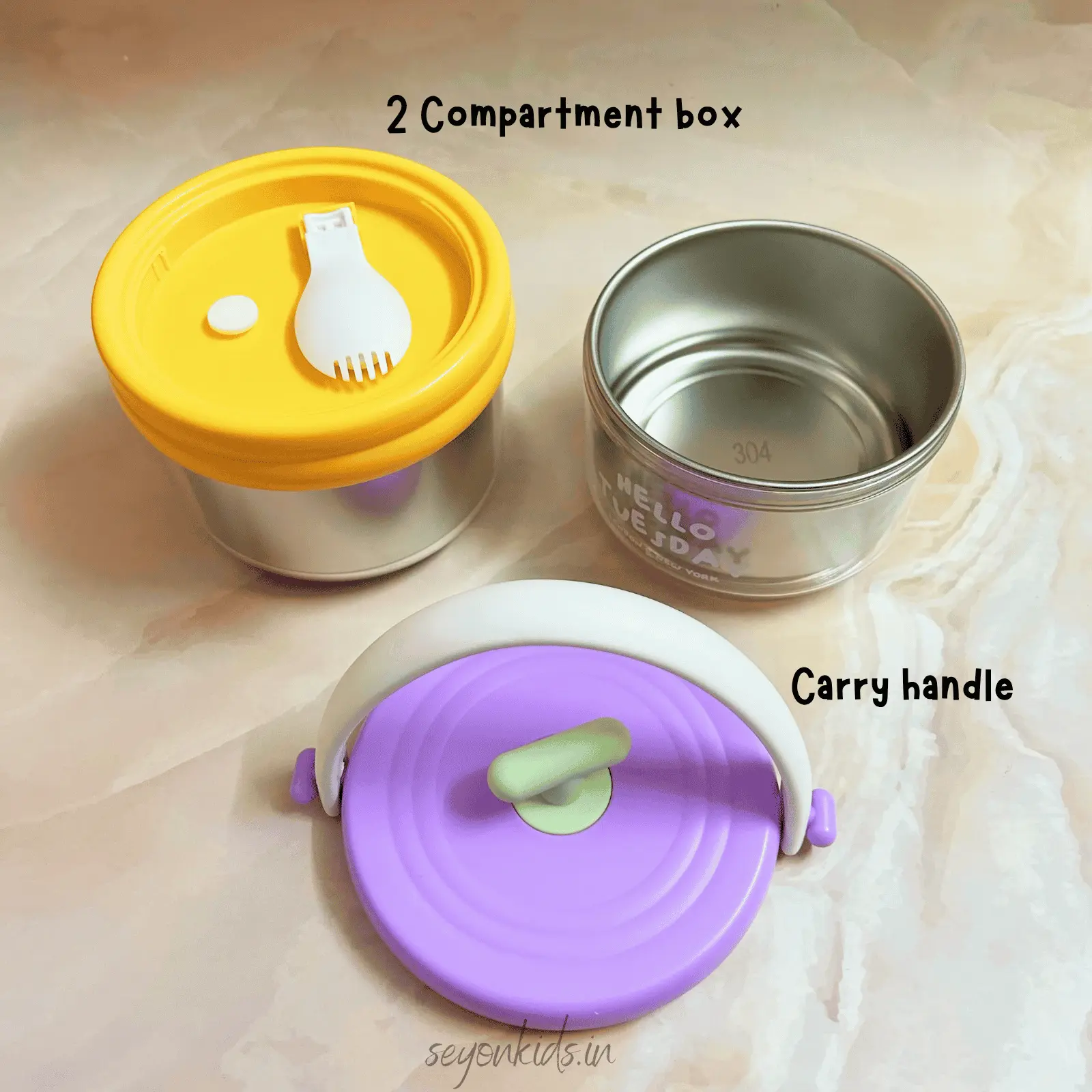 Two Tier Lunch Box