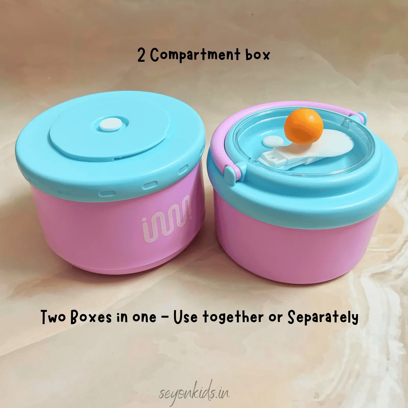 Hello Tuesday - Two Tier Lunch Box
