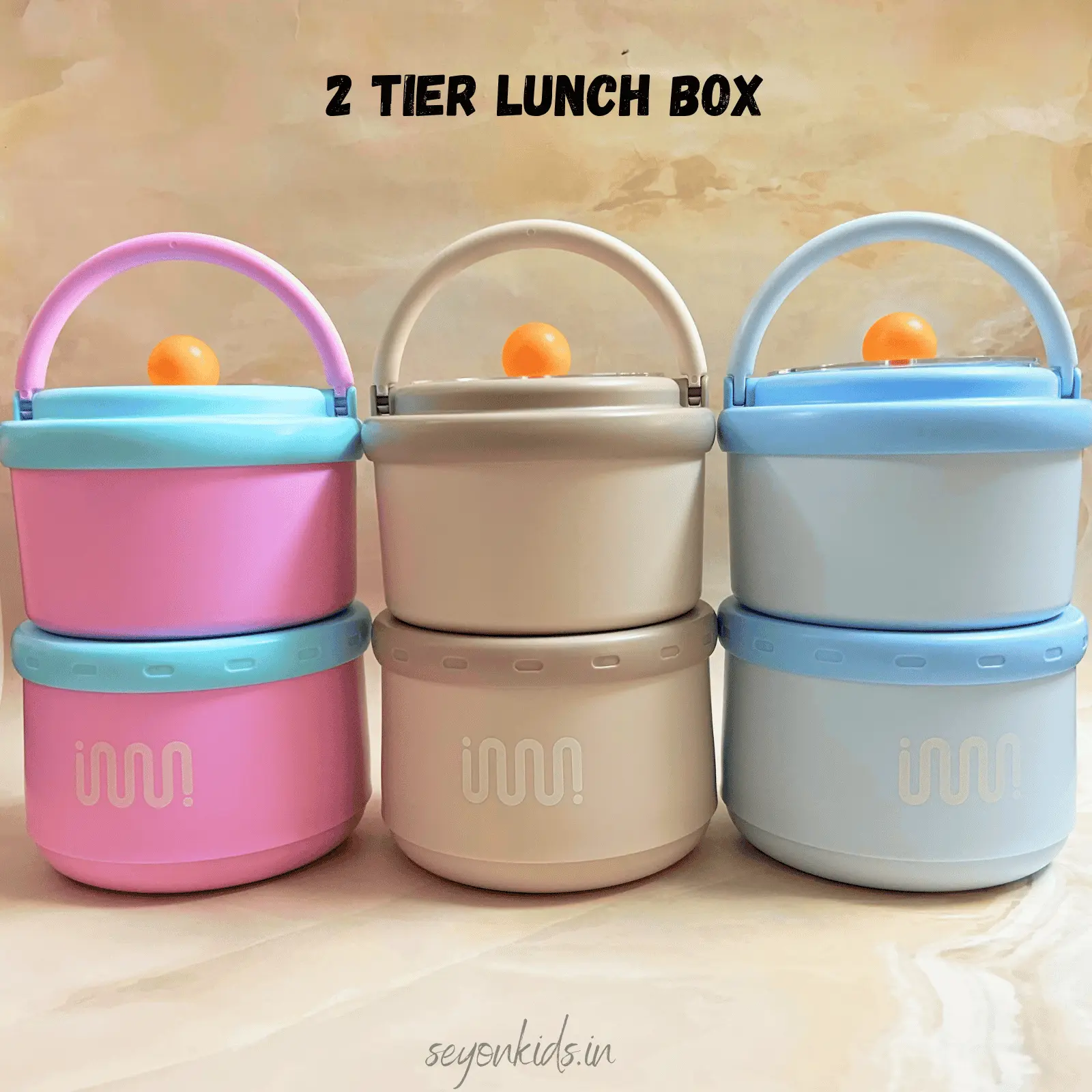 Hello Tuesday - Two Tier Lunch Box